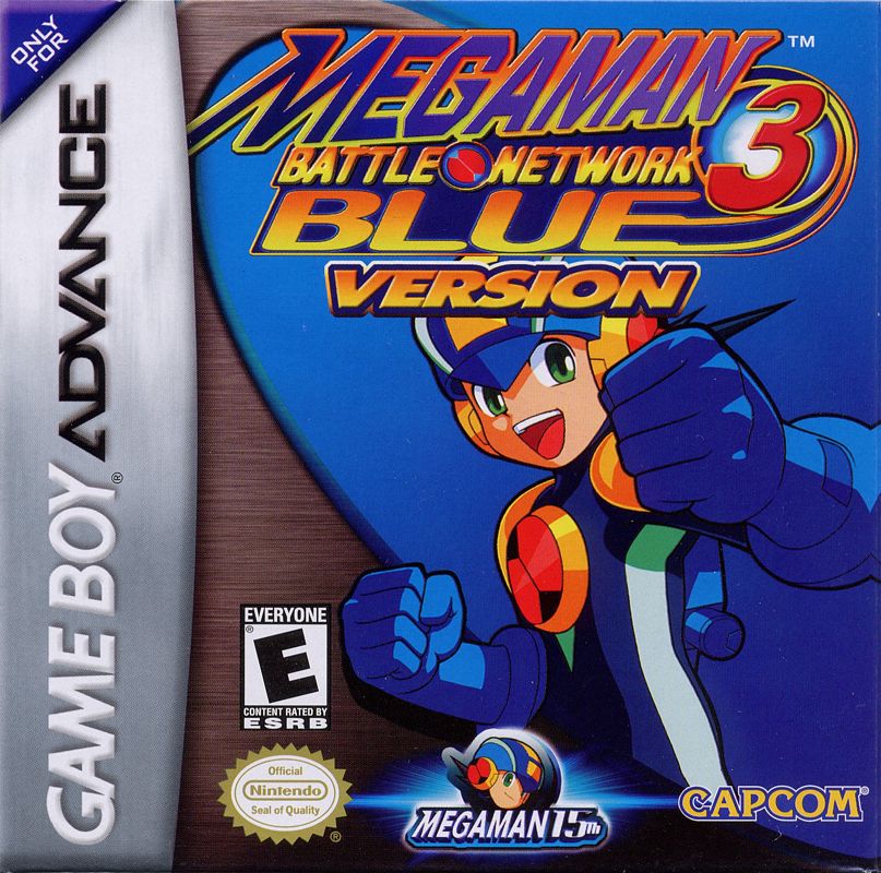 Mega Man Battle Network 3: White box art for GameBoy Advance